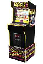 (New) Arcade1Up Street Fighter II Capcom Legacy Edition Arcade Machine w/Riser picture