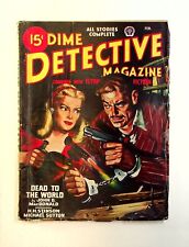 Dime Detective Magazine Pulp Feb 1947 Vol. 53 #3 GD/VG 3.0 picture