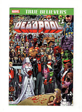 True Believers: The Wedding Of Deadpool #1 (2016, Marvel Comics) picture