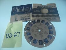D2-27 Vintage 1948 View Master reel XM-1 THE CHRISTMAS STORY with booklet picture