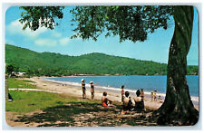 c1960's Los Guayabitos Beach is Near Puerto Vallarta Nayarit Mexico Postcard picture