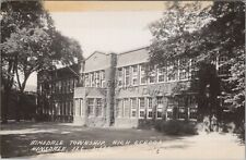 Hinsdale, IL: High School RPPC, DuPage County, Illinois Real Photo Postcard picture