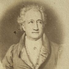 Antique CDV Photograph Johann Wolfgang von Goethe German Writer picture