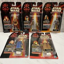 Lot of 5 1998 Star Wars Episode 1 Action Figures: Nass Valorum Ody Ric C3-PO picture