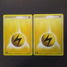 Pokemon Card TCG: Lightning Energy 109/109 x2 - EX Ruby & Sapphire picture