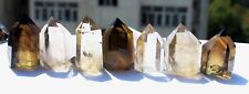 580g 7Pcs Smoky Ghost Quartz Natural Citrine Crystal  POINT HEALING 1 picture
