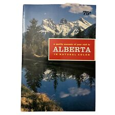 Alberta In Natural Color Booklet Vintage 1960’s 22 Pages picture