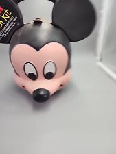 Vintage Disney Mickey Mouse Head Aladdin Kid's Lunch Box Kit No Thermos  picture