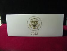 Official White House President Biden Christmas Card 2023+Envelope-  picture