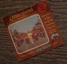 Viewmaster set of 3 reels Disneyland Main Street U.S.A., copyright 1956  picture