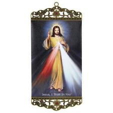Divine Mercy Wall Hang Wall Hanging Plaque Home or Office Decor picture