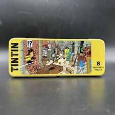 2011 HERGE TINTIN Cartoon Tin Box (6) Pencils (2 Missing) Moulinsart UNSHARPENED picture