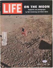 Buzz Aldrin Autographed 1969 Life Magazine PSA 52518 picture