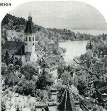 Castle Switzerland Ancient Thun Stereoview 11-9 picture