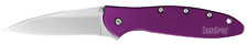 Kershaw Knives Leek Liner Lock Purple Anodized Aluminum 14C28N 1660PUR picture