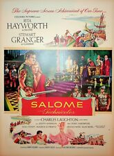 Original Salome Ad: Rita Hayworth; Supreme Screen Achievement picture
