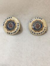 Two Welcome Legionnaire, American US Legion, 1.25