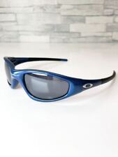 Early model OAKLEY straight jacket Oakley square type blue sunglasses Ryohin picture